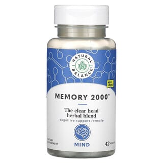 Natural Balance Memory 2000 - Boost Cognitive Function & Mental Clarity