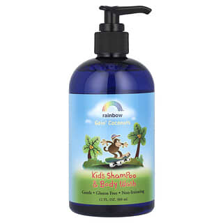 Gentle, Natural Shampoo & Body Wash for Kids, 12 fl oz by Rainbow Research