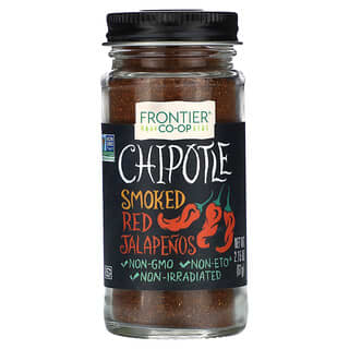Smoked Red Jalapenos by Frontier Co-op, 2.15 oz (61g)