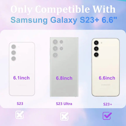 Qerrassa for Samsung Galaxy S23 Plus 6.6" Cartoon Character