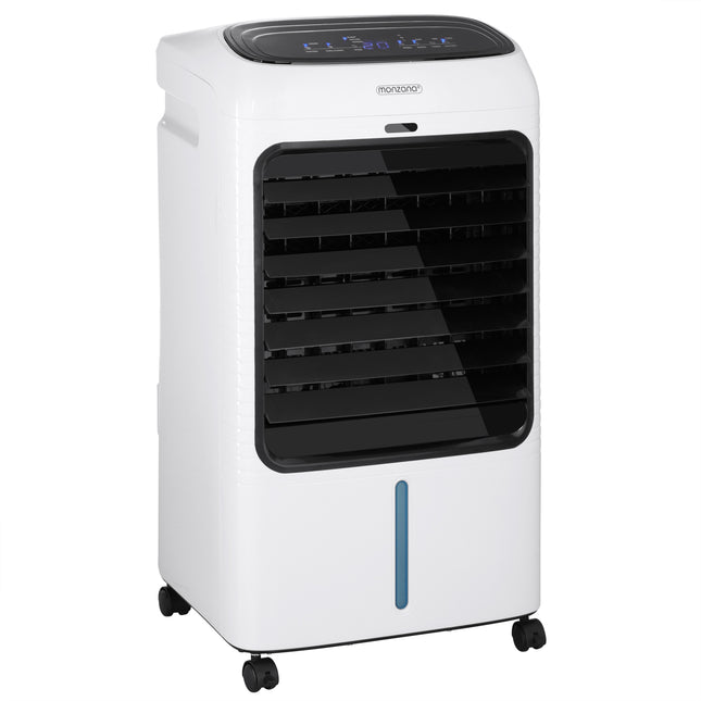 4in1 Portable Air Cooler White/Black 8L 65W