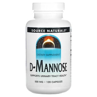 Urinary Tract Support with D-Mannose by Source Naturals - 500mg, 120 Capsules