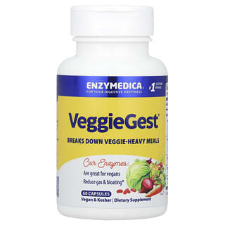 VeggieGest Enzyme Supplement for Digestive Health | Enzymedica