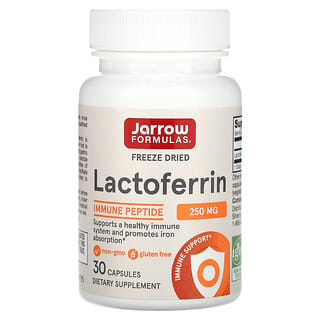 Boost Immune System with Jarrow Formulas Lactoferrin 250mg Capsules