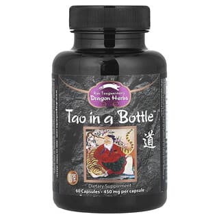 Manage Stress with Dragon Herbs' Tao in a Bottle, 60 Capsules