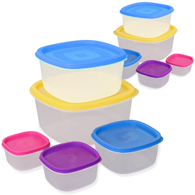 20 Pieces Storage Box Set Multi Coloured