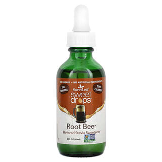 Zero-Calorie Stevia Sweetener - Root Beer Flavor - Natural Sweet Drops