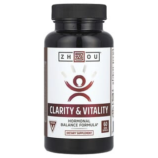 Zhou Nutrition Clarity & Vitality DHEA Supplement, 50mg, 60 Capsules