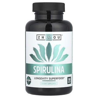 Spirulina Tablets by Zhou Nutrition - Longevity Superfood