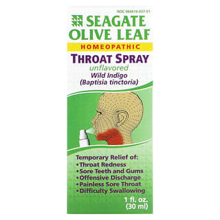 Seagate Olive Leaf Throat Spray for Natural Relief