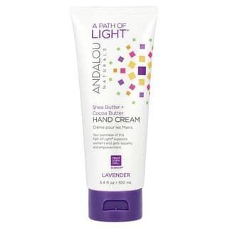 Andalou Naturals - Lavender Shea & Cocoa Hand Cream, 3.4 fl oz