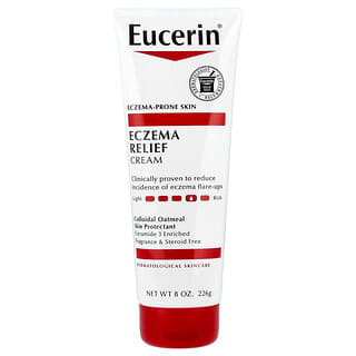 Eucerin Eczema Relief Cream, Fragrance Free for 8 oz (226g)