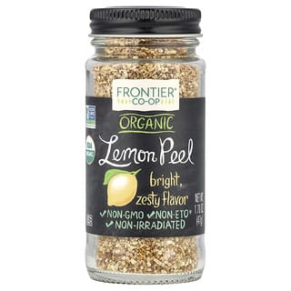 Organic Lemon Peel by Frontier Co-op, Non-GMO & USDA Certified
