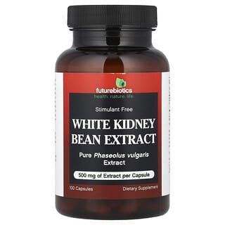 White Kidney Bean Extract Supplement by Futurebiotics, Stimulant-Free, 500mg