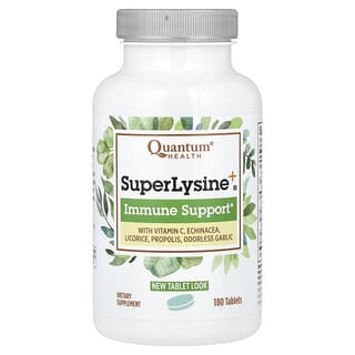 Boost Immune Health with Quantum Health SuperLysine+&trade; 180 Tablets