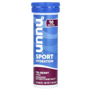 Nuun Tri-Berry Electrolyte Drink Tablets, 10 Count