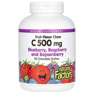 Boost Your Health with Natural Factors Vitamin C Fruit-Flavor Chew