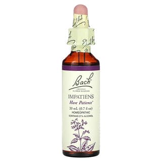 Bach Impatiens Flower Remedy for Nervous Tension Relief 0.7 fl oz