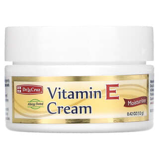 De La Cruz Vitamin E Cream for Dry Skin & Wrinkles - 0.42 oz (12g)