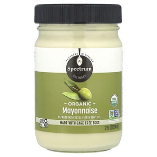 Spectrum Organic Mayonnaise with Extra Virgin Olive Oil - 12fl oz
