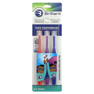 Baby Buddy Kids Toothbrush, 5-9 Years, Soft Bristles for Mixed Dentition