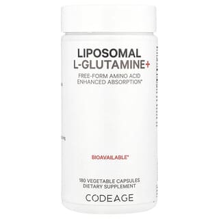 Liposomal L-Glutamine Supplement for Enhanced Absorption by CodeAge