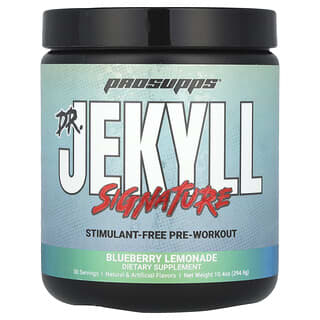 ProSupps Dr. Jekyll Stimulant-Free Pre-Workout Powder - Blueberry Lemonade