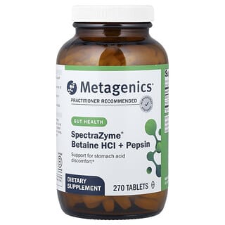 SpectraZyme Betaine HCl + Pepsin for Improved Digestion