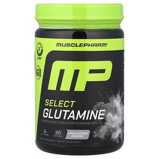 MusclePharm Select Glutamine Powder, Unflavored, 10.6 oz (300 g)