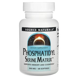 Memory Support with Source Naturals Phosphatidyl Serine Matrix