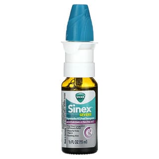 Vicks Sinex Severe Ultra Fine Mist, 0.5 fl oz | Fast Sinus Relief