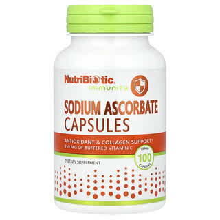Boost Immunity with NutriBiotic Sodium Ascorbate Capsules | 100% Vegan & Gluten-Free