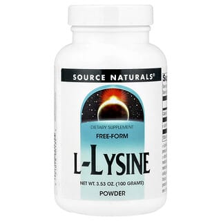 Source Naturals L-Lysine Powder for Energy & Immune Support