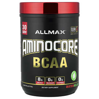 ALLMAX Aminocore BCAA Watermelon - 100% Pure BCAA Supplement