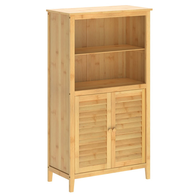Bamboo Bathroom Cabinet 36x20x9in