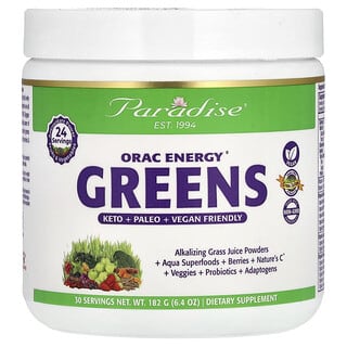 Unlock Ultimate Antioxidant Power with Paradise Herbs ORAC Energy Greens