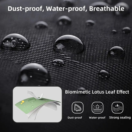 YoungBee  175x55x75cm Garden Cushion Storage Bag With Handle and Zipper, Waterproof, Anti-UV, Tear-Resistant