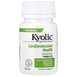 Aged Garlic Extract &mdash; Heart Health & Circulatory Support, 100 Tablets