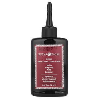 Surya Brasil Henna Cream for Natural Gray Coverage & Bleached Hair Toner