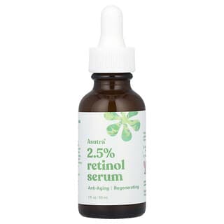 Asutra Retinol 2.5% Anti-Aging Serum, 1 fl oz