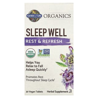 Sleep Better with Organic Garden of Life Sleep Well Supplements