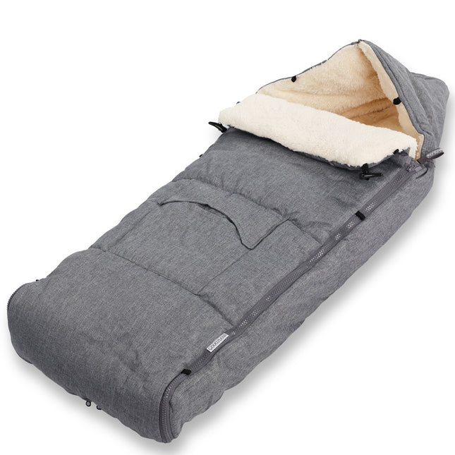Baby Footmuff Light Grey Universal Fit