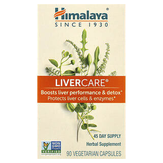 Boost Liver Health with Himalaya LiverCare Vegetarian Capsules