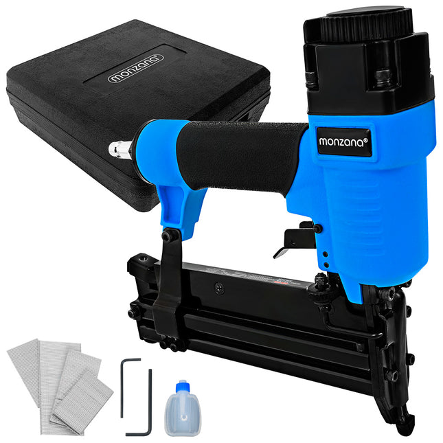 2in1 Air Compressed Nail Gun and Stapler incl Case