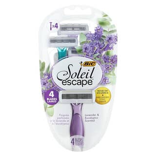 Lavender Eucalyptus Women's Razors by BIC - 4-Bladed Sensitive Skin