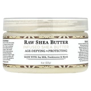 Nubian Heritage Raw Shea Butter, 4 oz - Natural Moisturizer for Skin