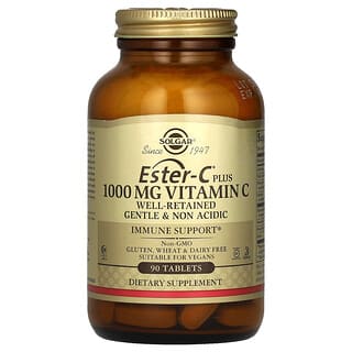Boost Immune System with Solgar Ester-C Plus Vitamin C 1000mg 90 Tablets