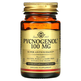 Pycnogenol 100mg Capsules - Solgar's Cardiovascular Support