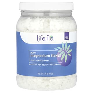 Life-Flo Pure Magnesium Flakes for Relaxation and Relief