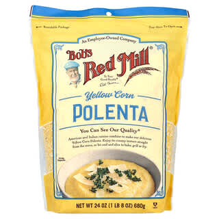Bob's Red Mill Yellow Corn Polenta, 24 oz - Creamy Texture, Delicious Recipes